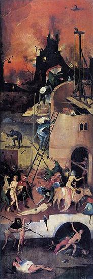 Hieronymus Bosch Hell. Sweden oil painting art